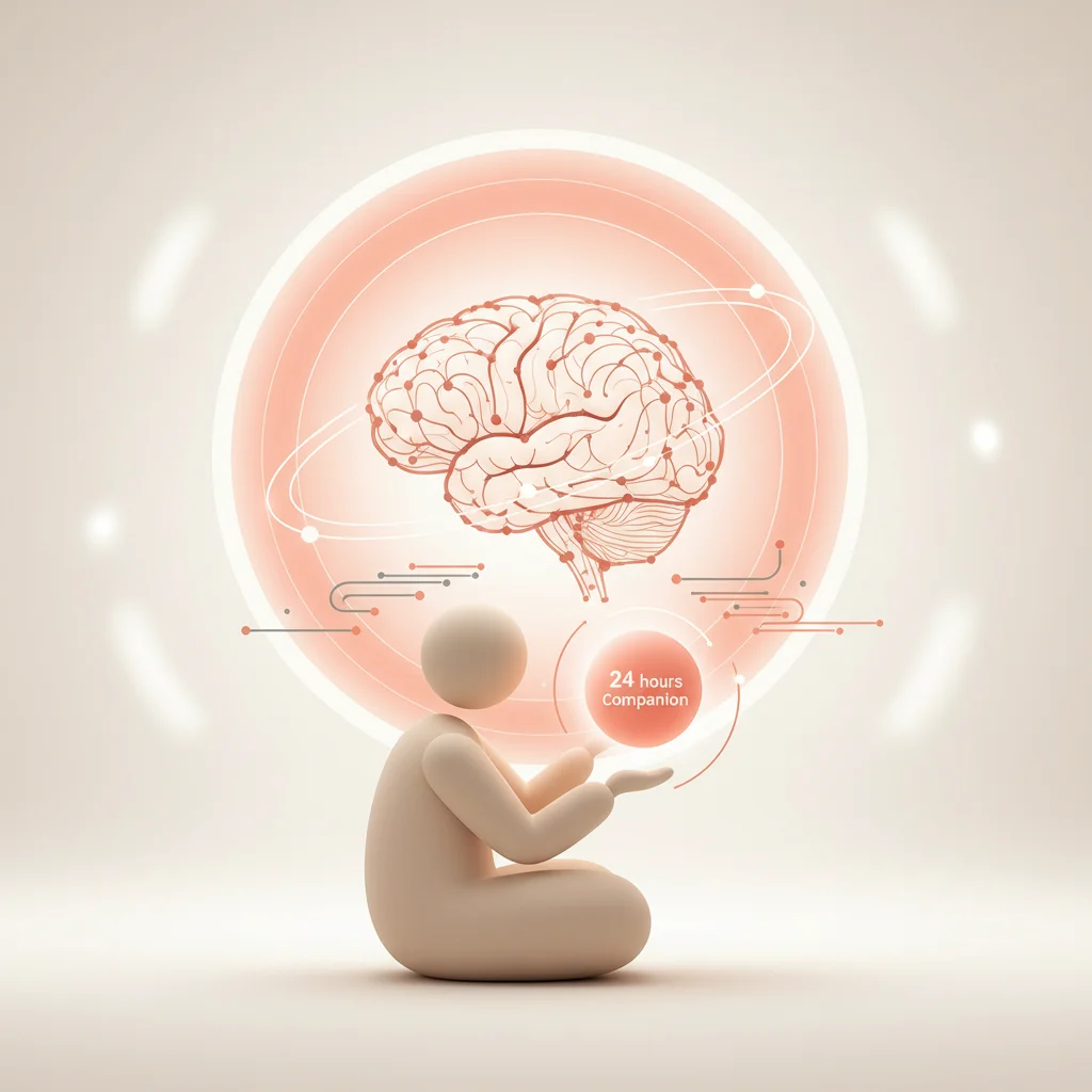 AIカウンセラーで実現する「24時間の相談相手」